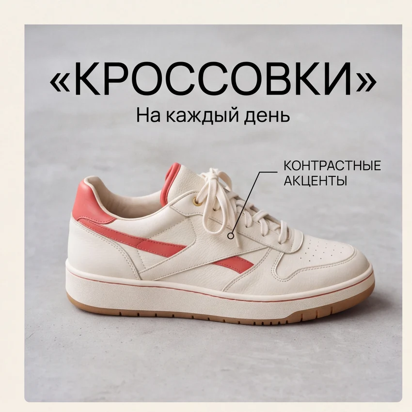 Кроссовки для витрины